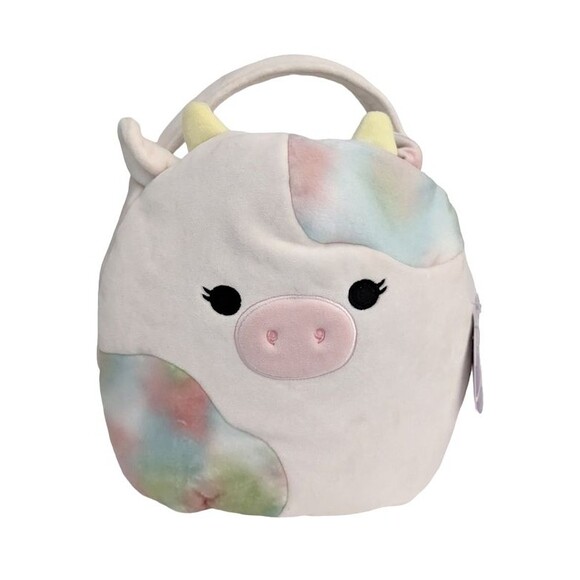 Kellytoy Squishmallows Candess The Cow Easter Basket 2023 New With Tags - Picture 1 of 6